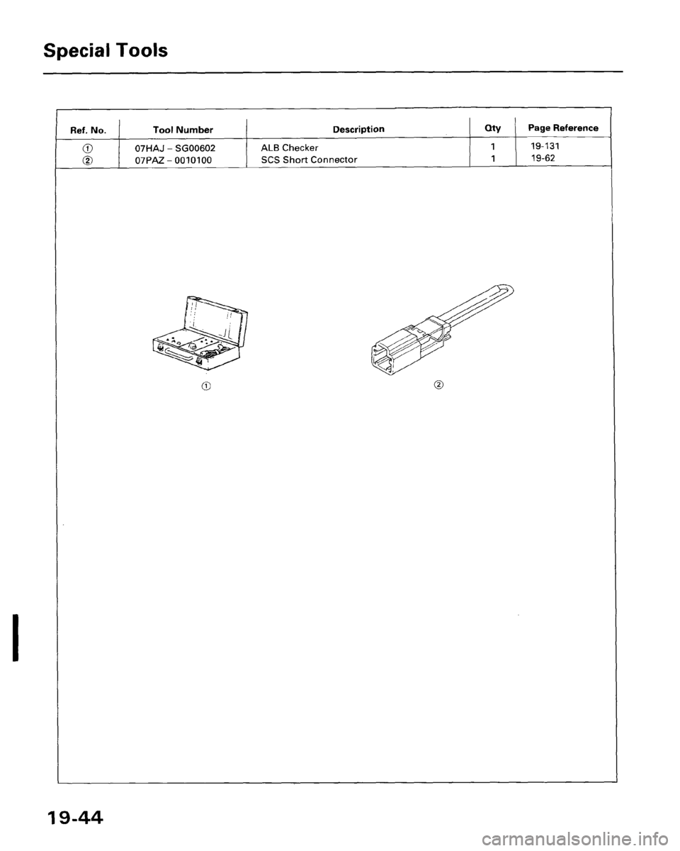 HONDA ACCORD 1995  Service Repair Manual 