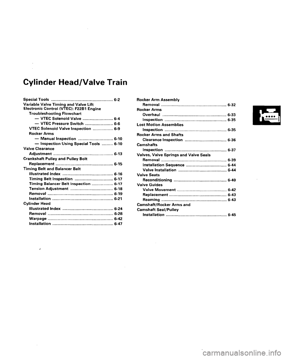 HONDA ACCORD 1995  Service Repair Manual 