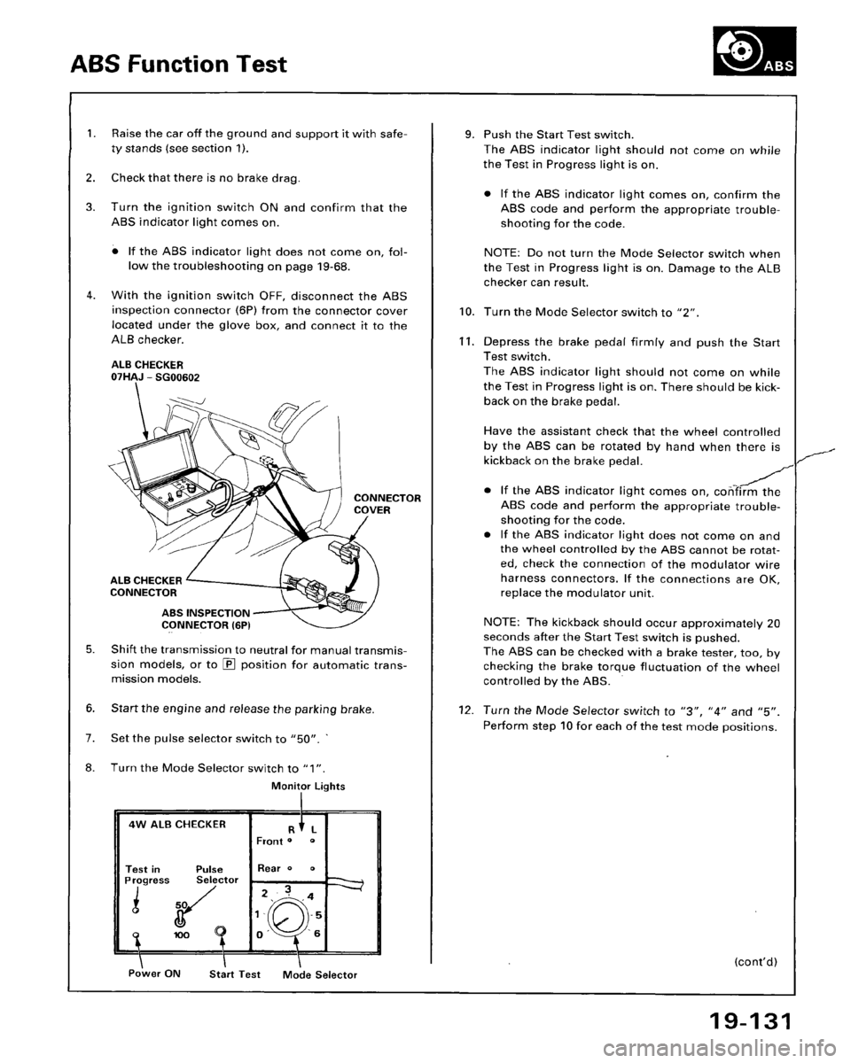HONDA ACCORD 1995  Service Repair Manual 