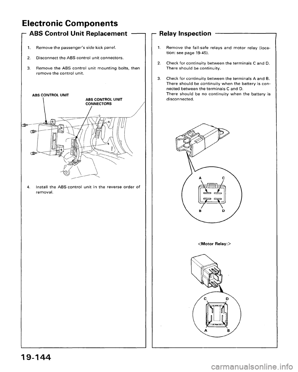 HONDA ACCORD 1995  Service Repair Manual 