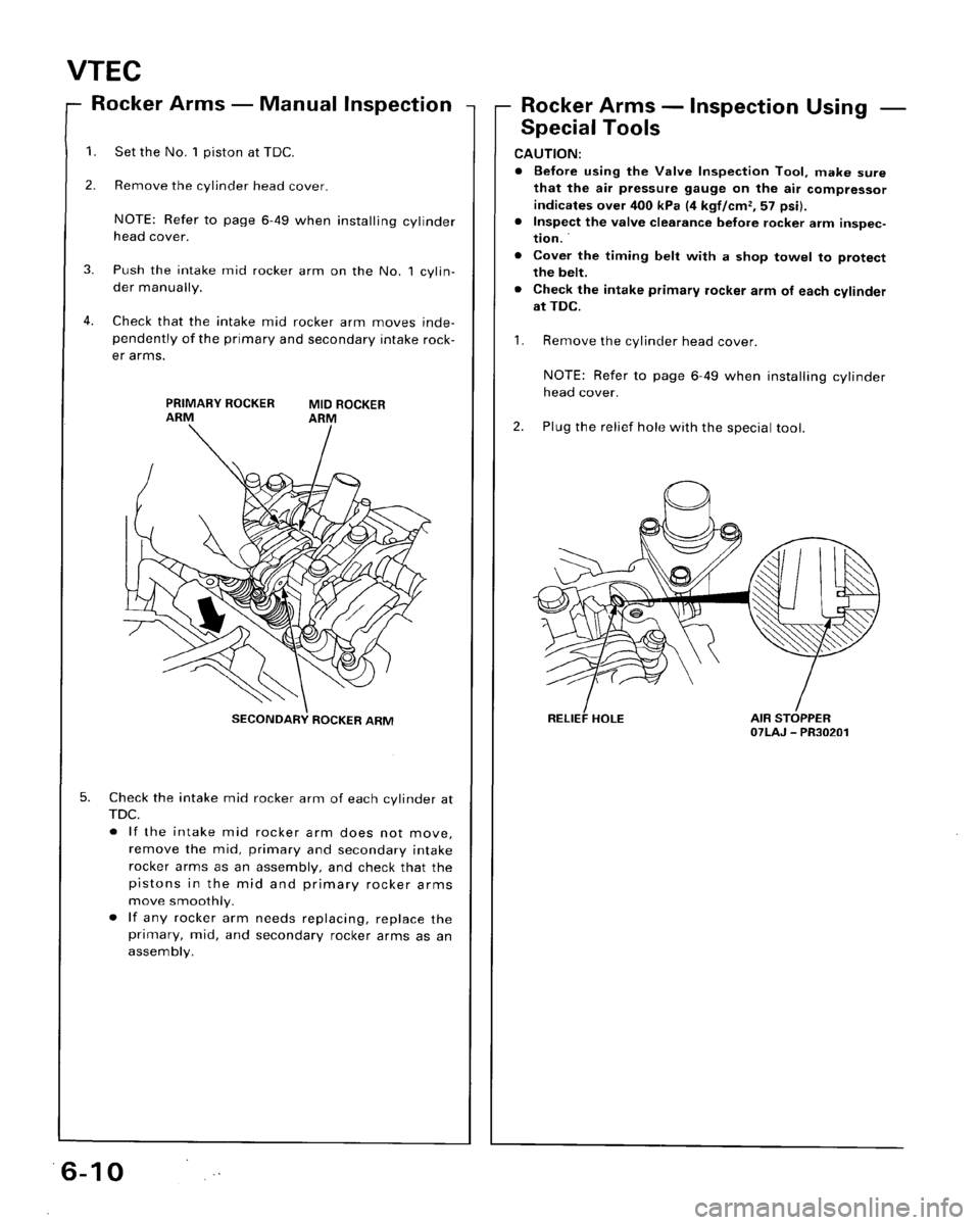 HONDA ACCORD 1995  Service Repair Manual 