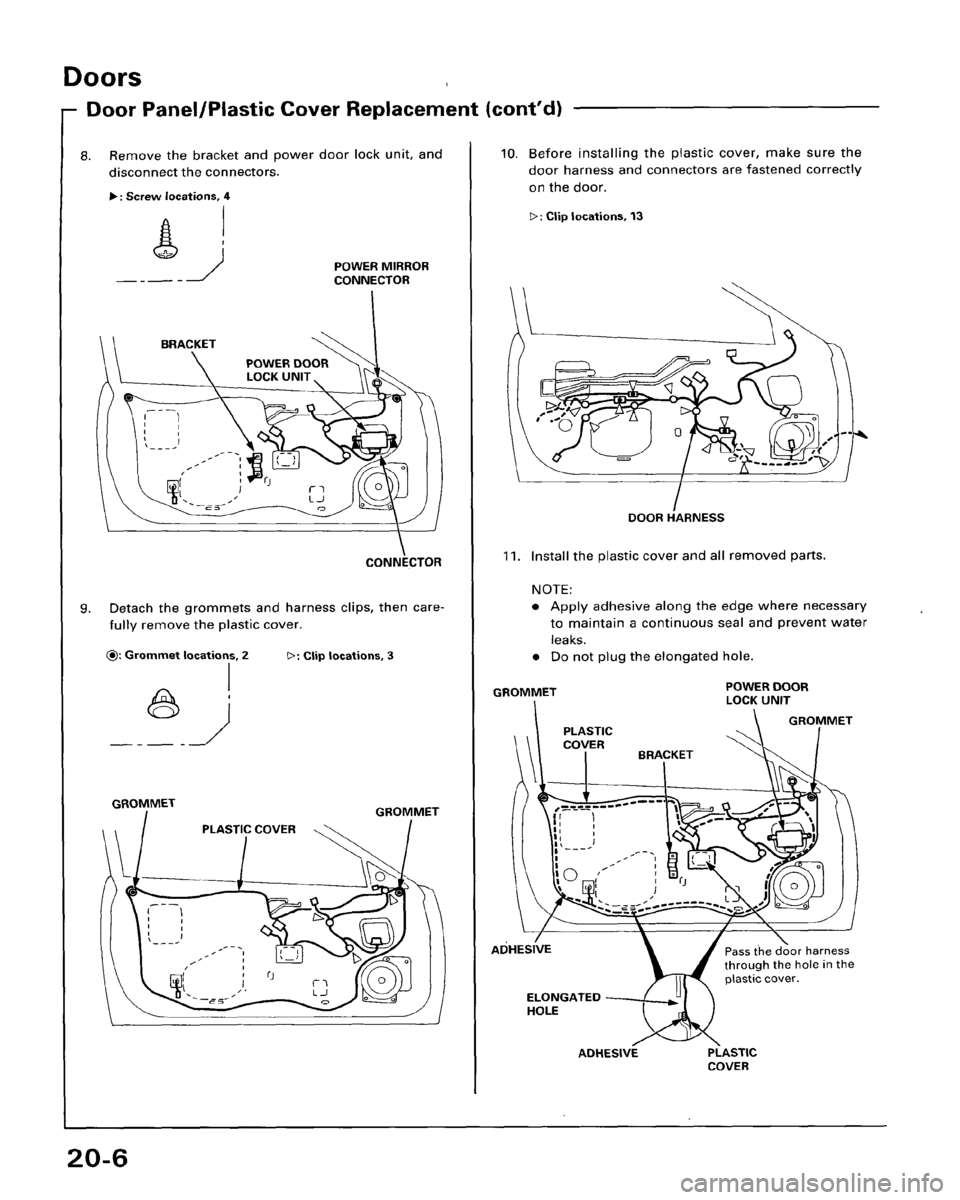 HONDA ACCORD 1995  Service Repair Manual 