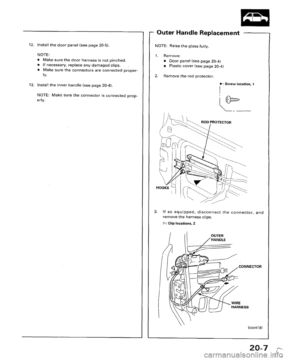 HONDA ACCORD 1995  Service Repair Manual 
