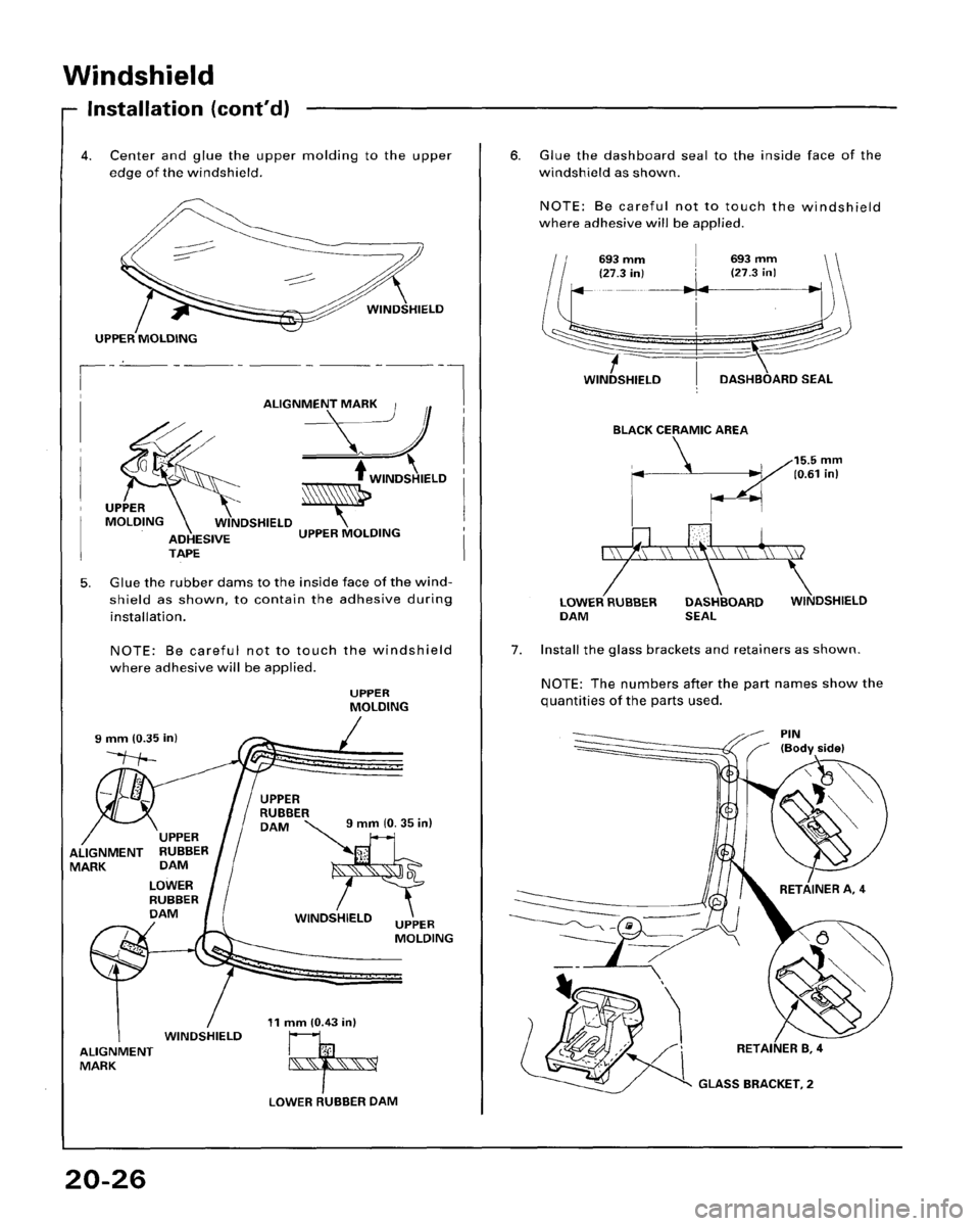 HONDA ACCORD 1995  Service Repair Manual 