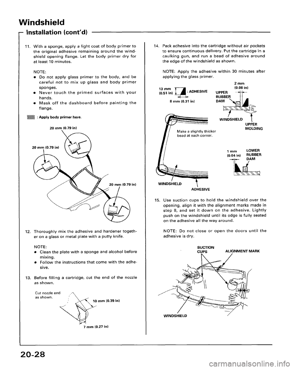 HONDA ACCORD 1995  Service Repair Manual 