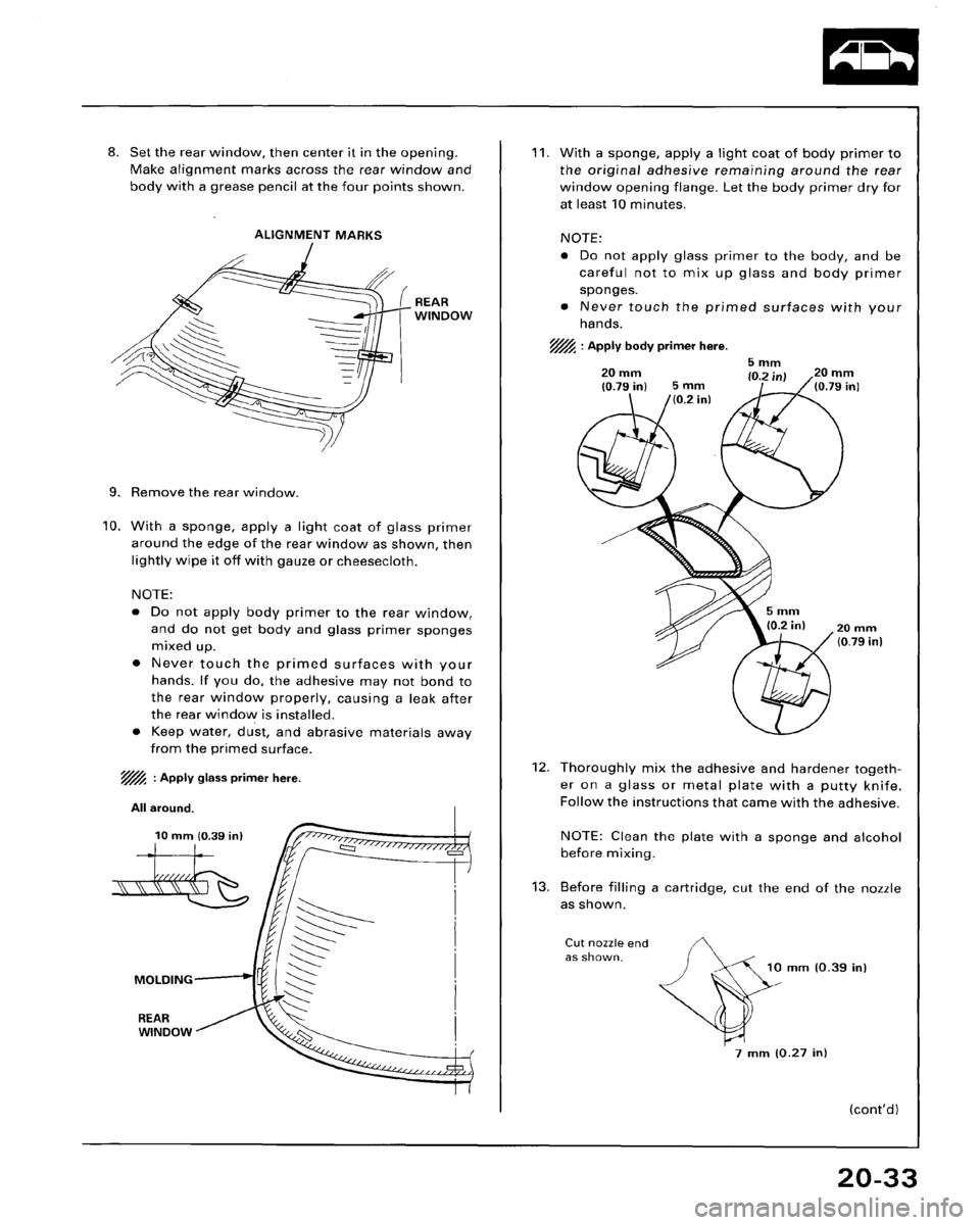 HONDA ACCORD 1995  Service Repair Manual 
