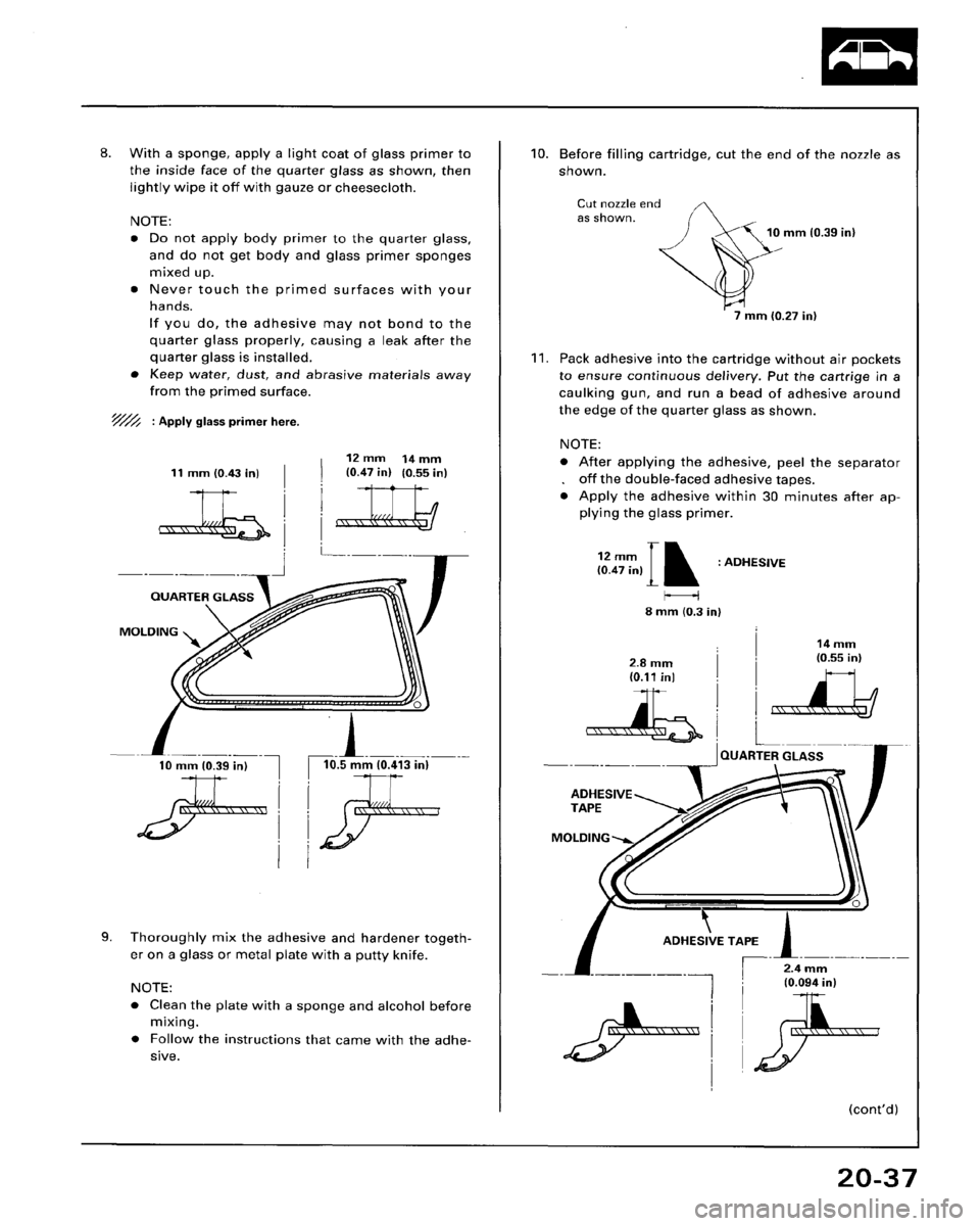 HONDA ACCORD 1995  Service Repair Manual 