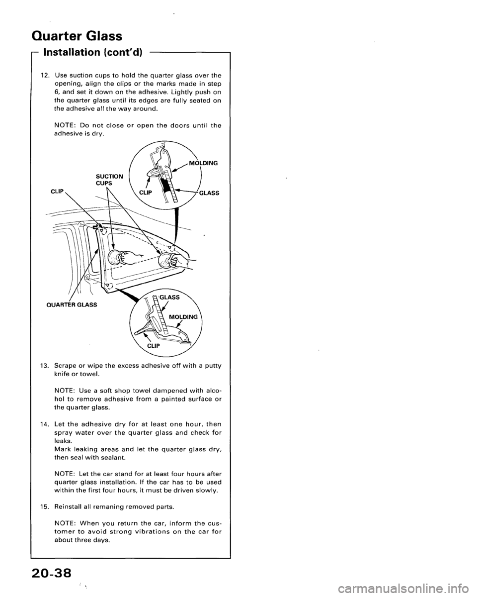 HONDA ACCORD 1995  Service Repair Manual 