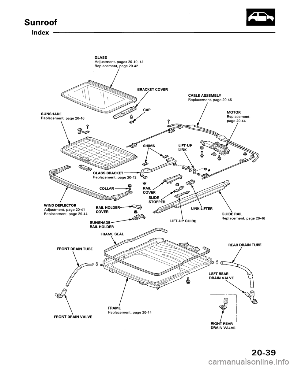 HONDA ACCORD 1995  Service Repair Manual 