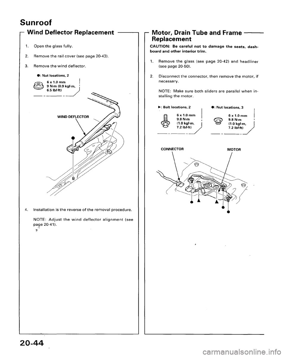 HONDA ACCORD 1995  Service Repair Manual 
