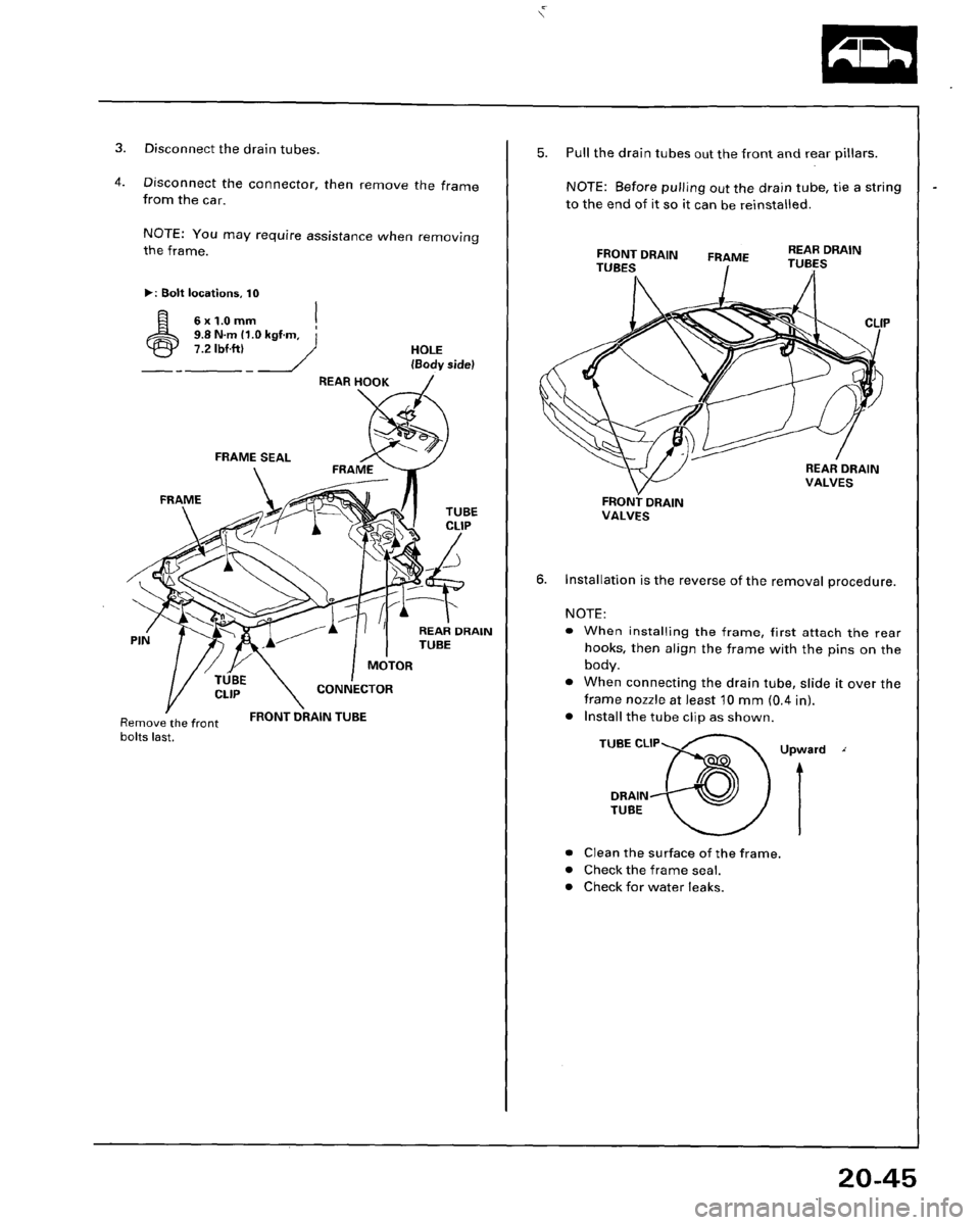 HONDA ACCORD 1995  Service Repair Manual 