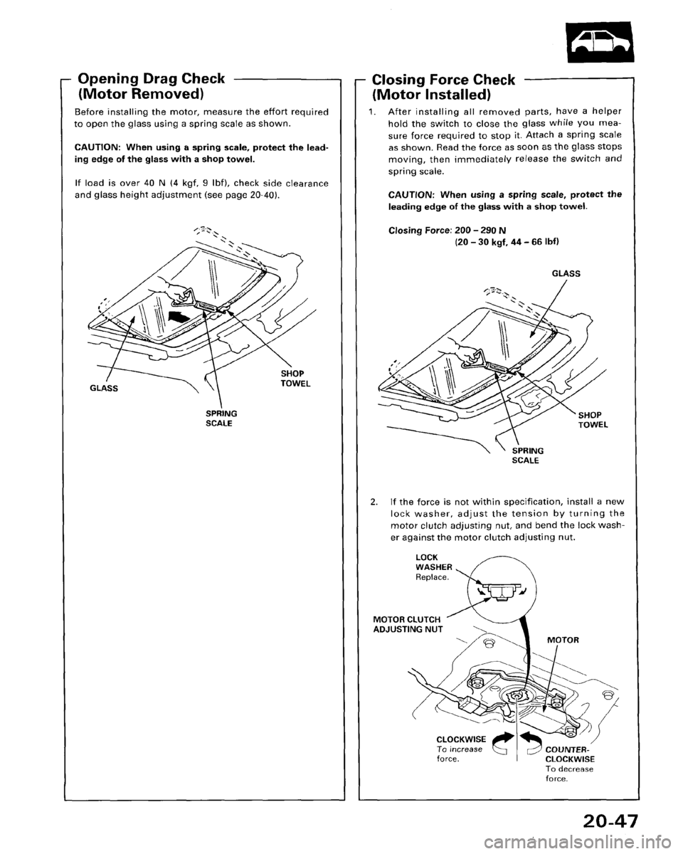 HONDA ACCORD 1995  Service Repair Manual 