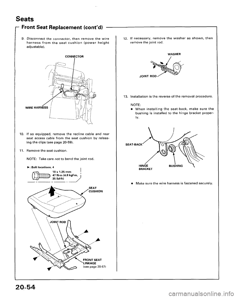 HONDA ACCORD 1995  Service Repair Manual 