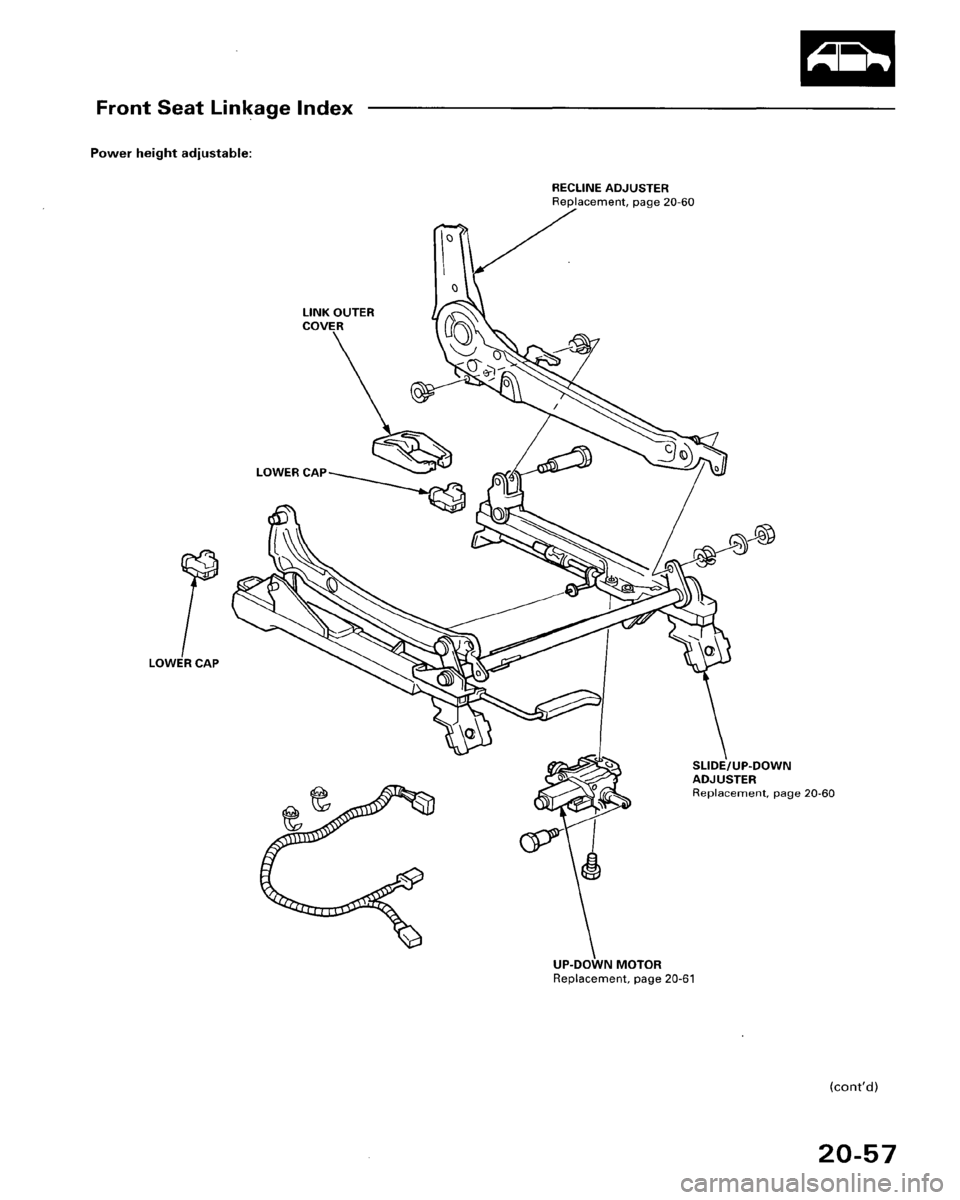 HONDA ACCORD 1995  Service Repair Manual 