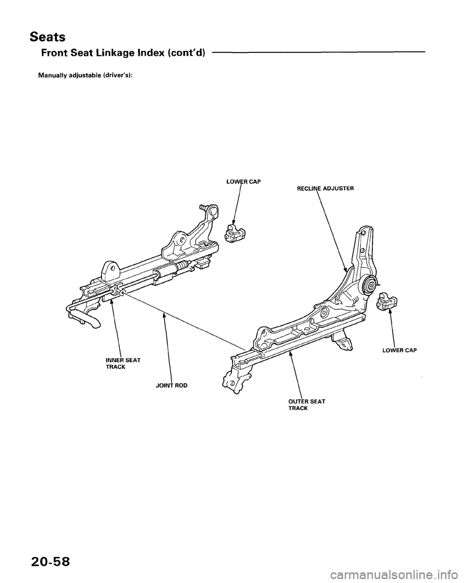 HONDA ACCORD 1995  Service Repair Manual 