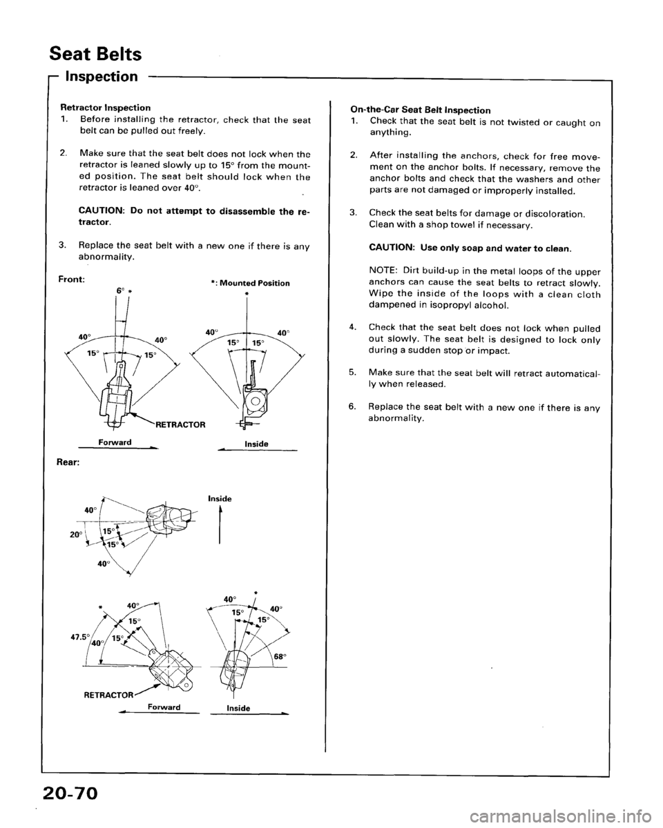 HONDA ACCORD 1995  Service Repair Manual 