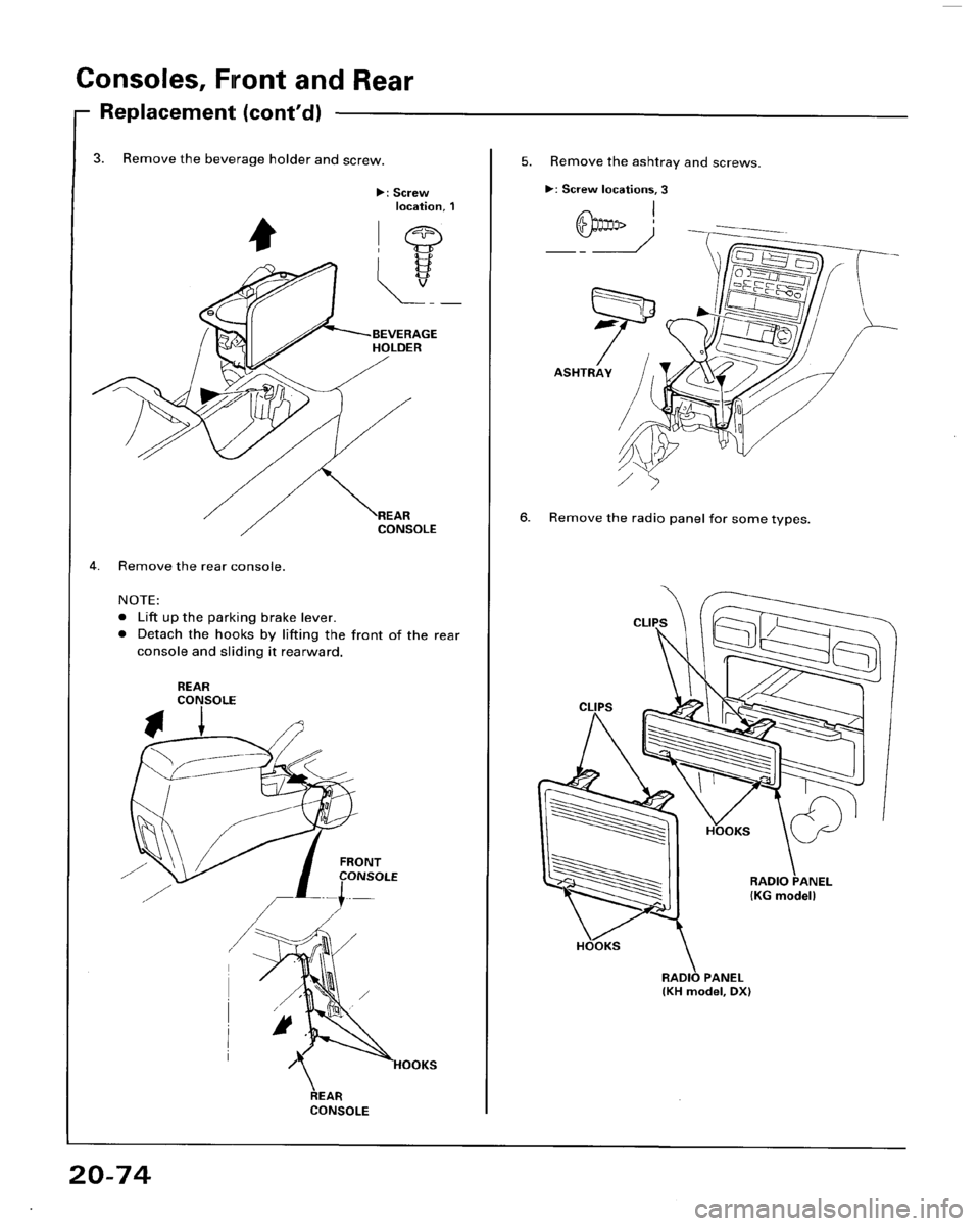 HONDA ACCORD 1995  Service Repair Manual 
