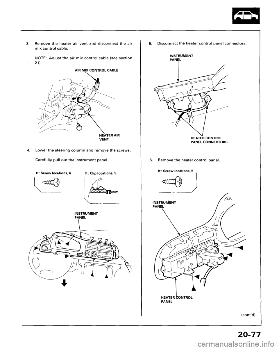 HONDA ACCORD 1995  Service Repair Manual 
