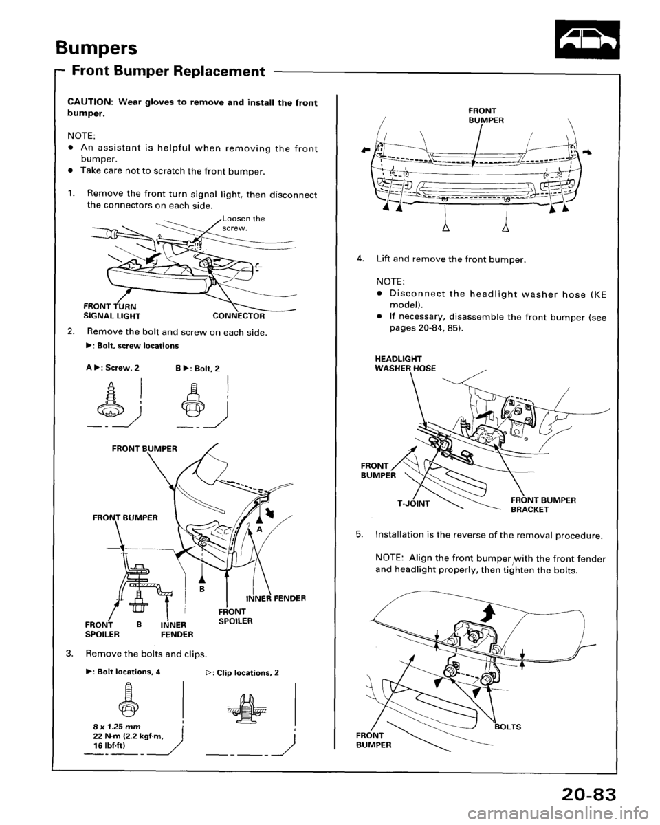 HONDA ACCORD 1995  Service Repair Manual 