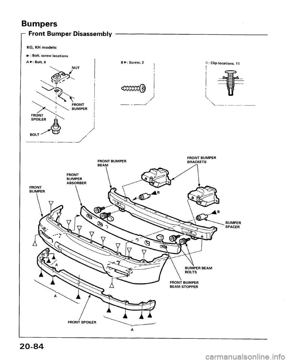 HONDA ACCORD 1995  Service Repair Manual 