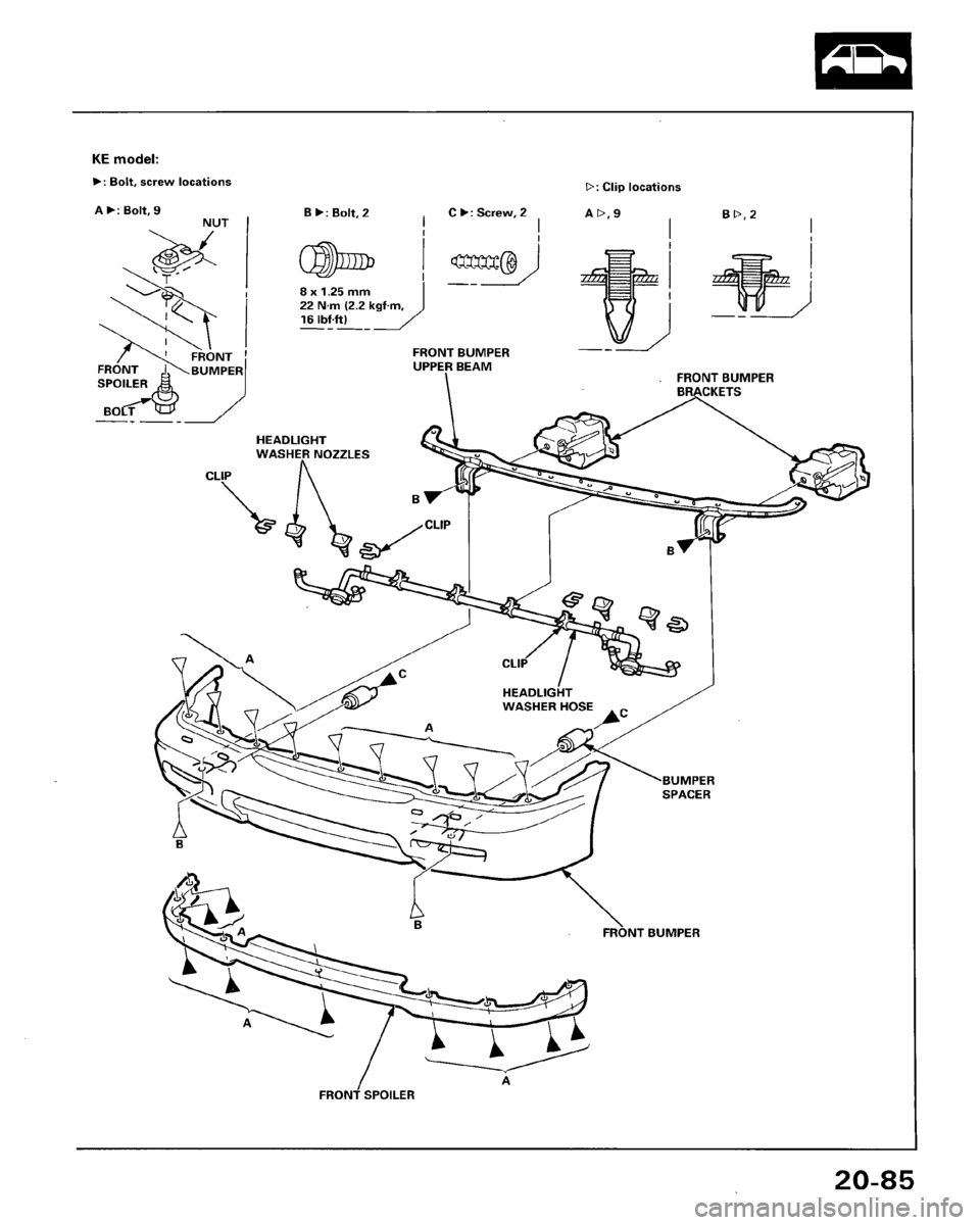 HONDA ACCORD 1995  Service Repair Manual 
