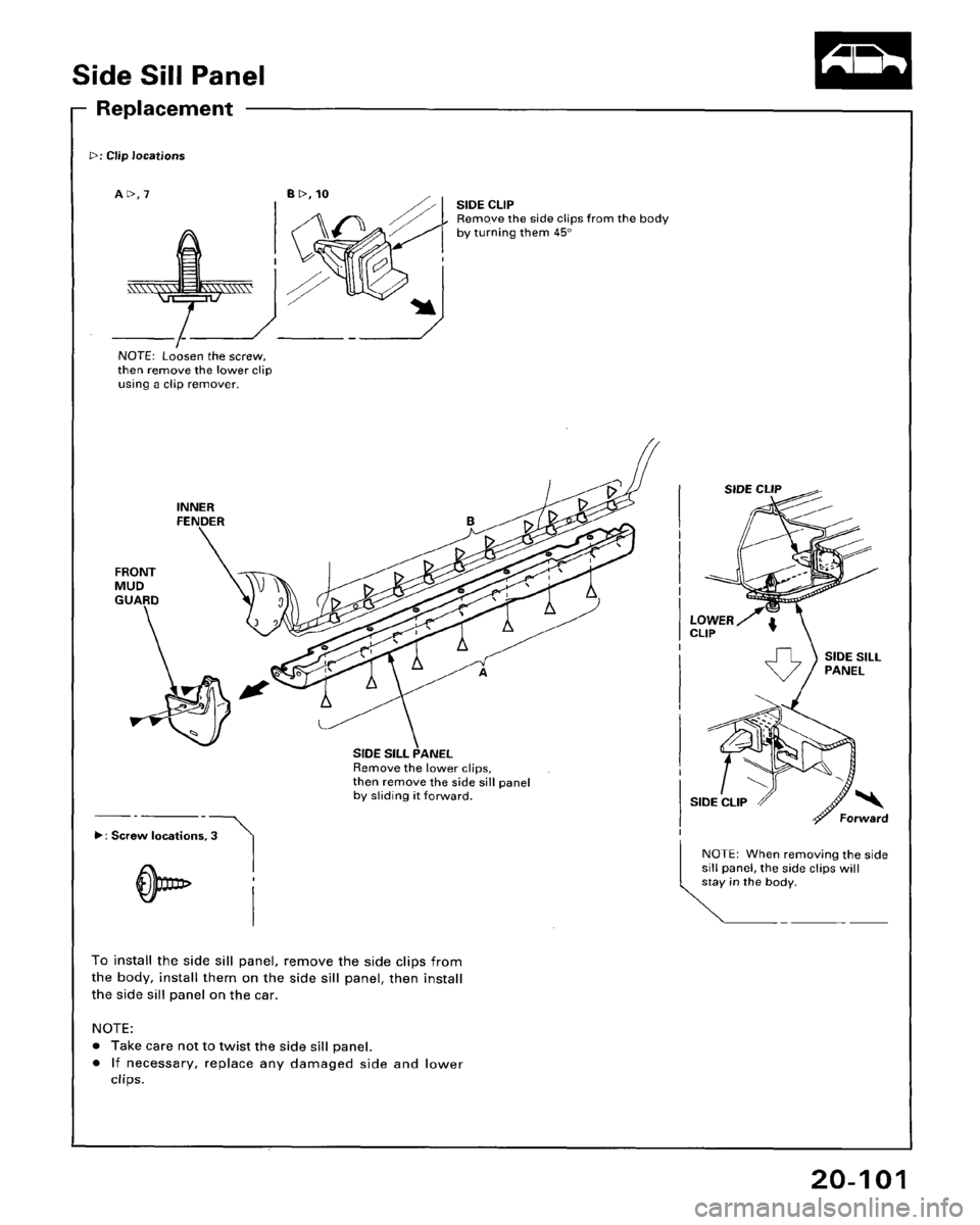 HONDA ACCORD 1995  Service Repair Manual 