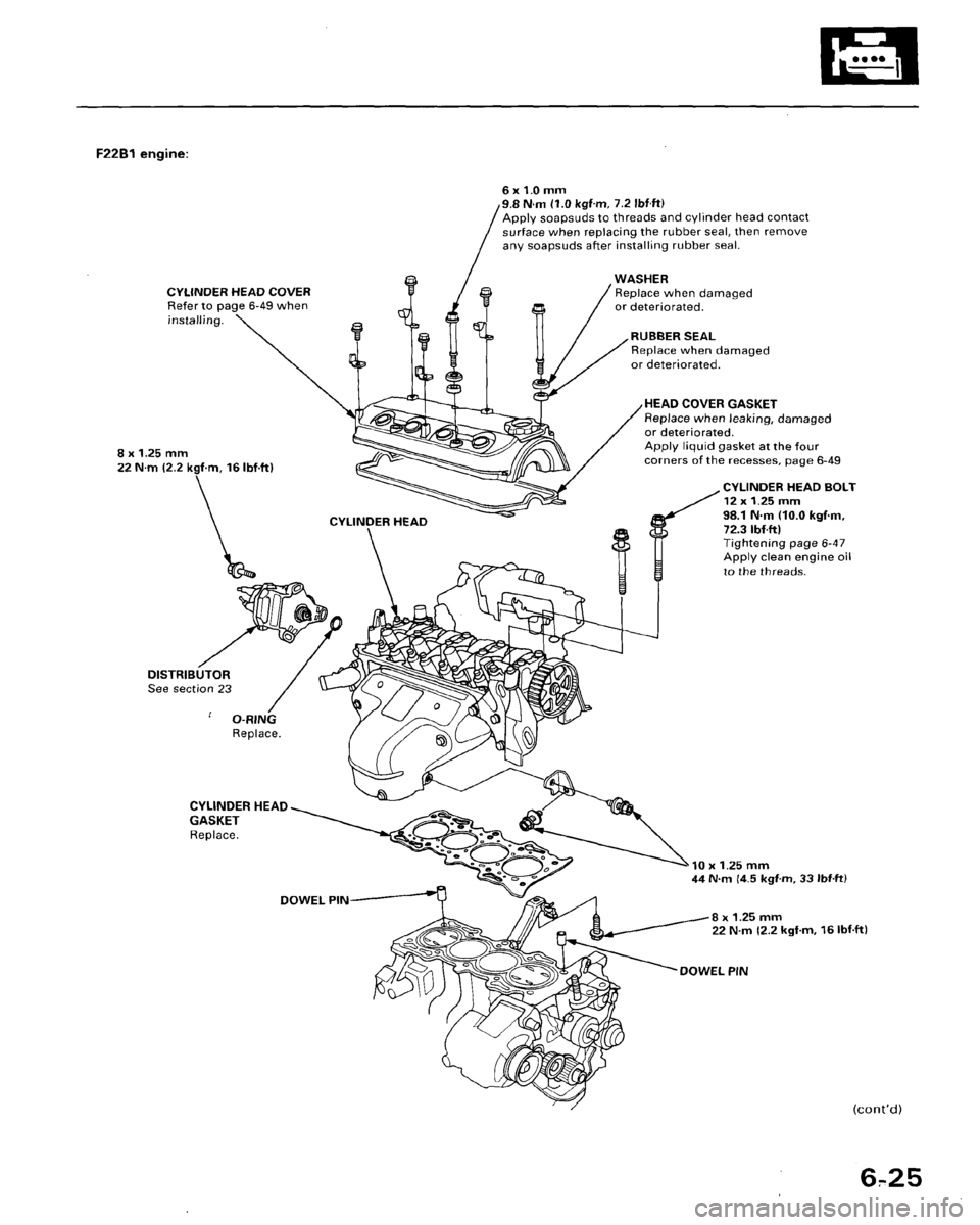 HONDA ACCORD 1995  Service Repair Manual 