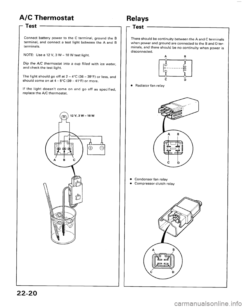 HONDA ACCORD 1995  Service Repair Manual 