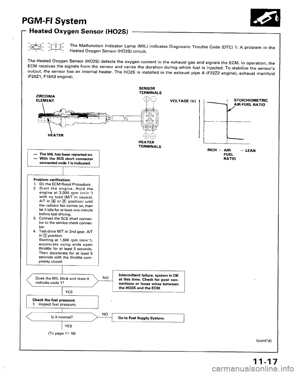 HONDA ACCORD 1996  Service Manual Supplement 