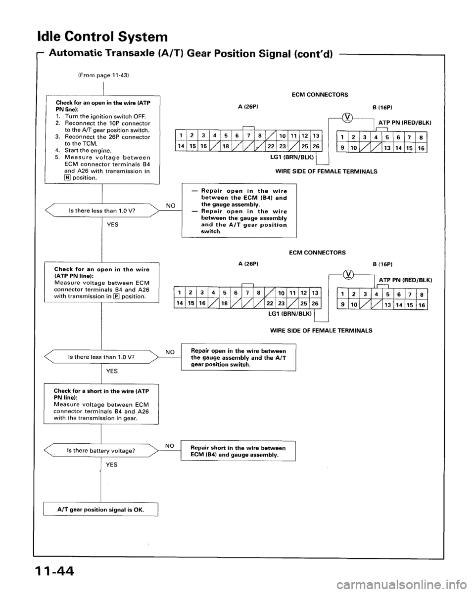 HONDA ACCORD 1996  Service Manual Supplement 