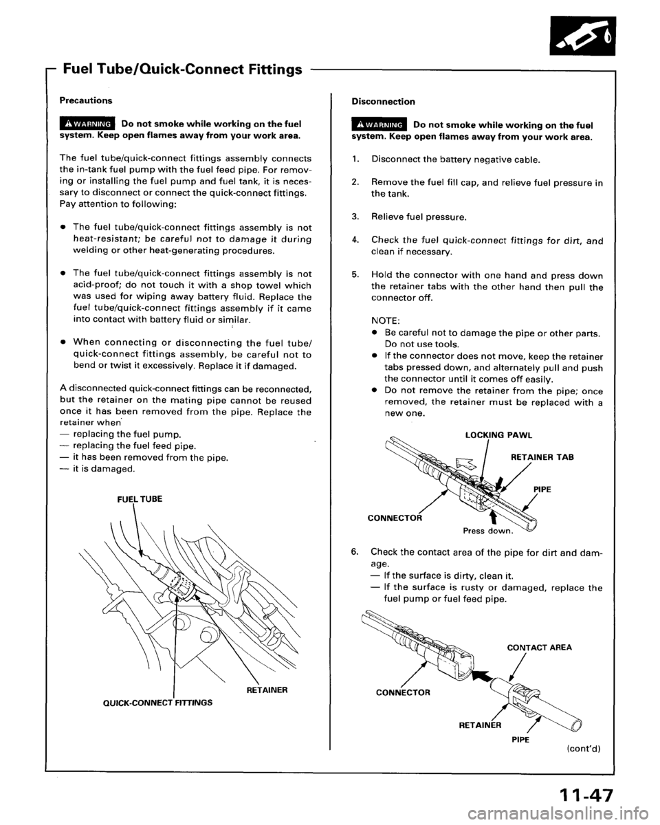 HONDA ACCORD 1996  Service Manual Supplement 