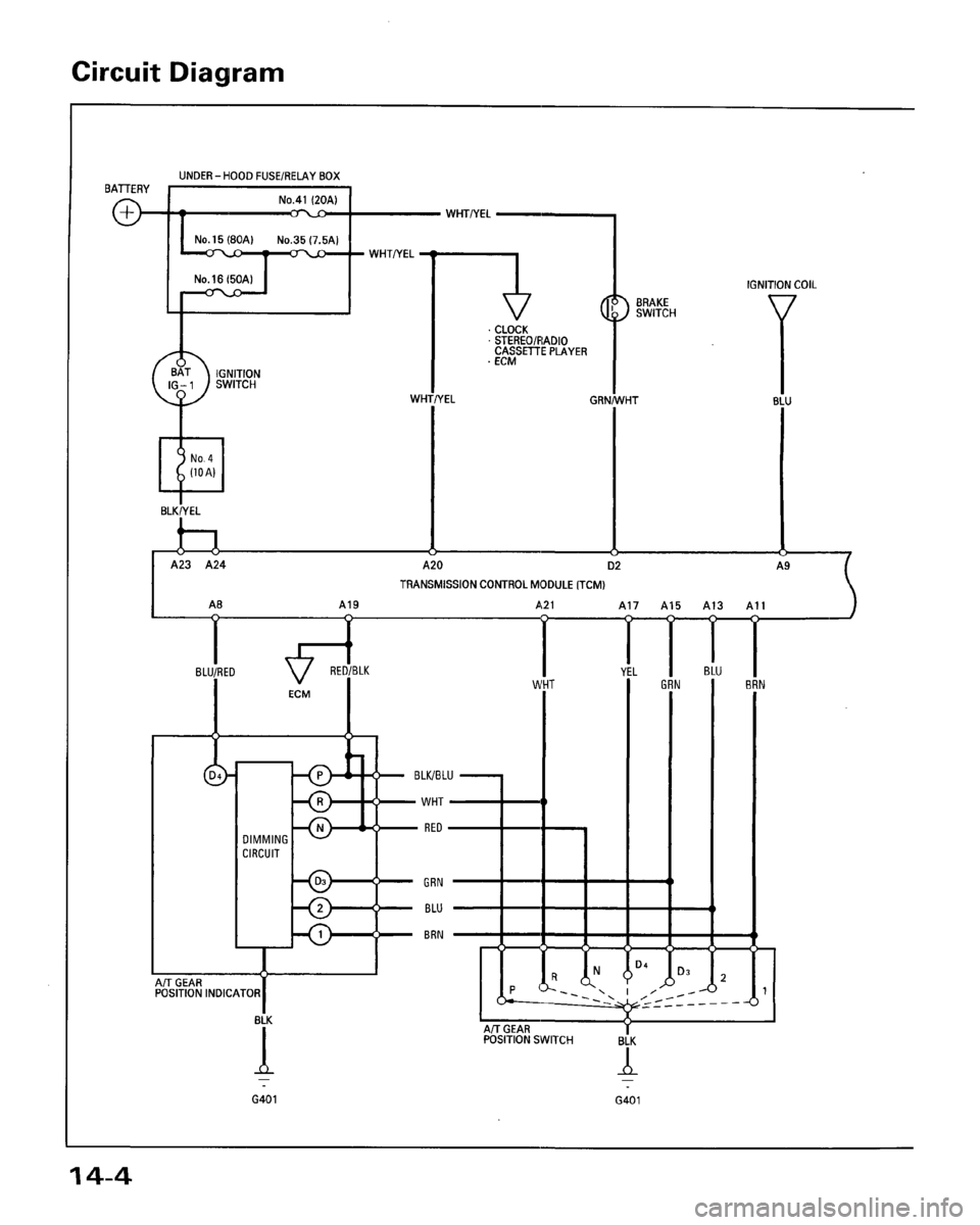 HONDA ACCORD 1996  Service Manual Supplement 
