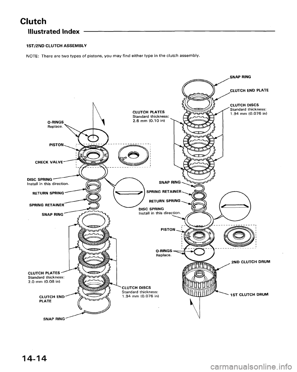 HONDA ACCORD 1996  Service Manual Supplement 