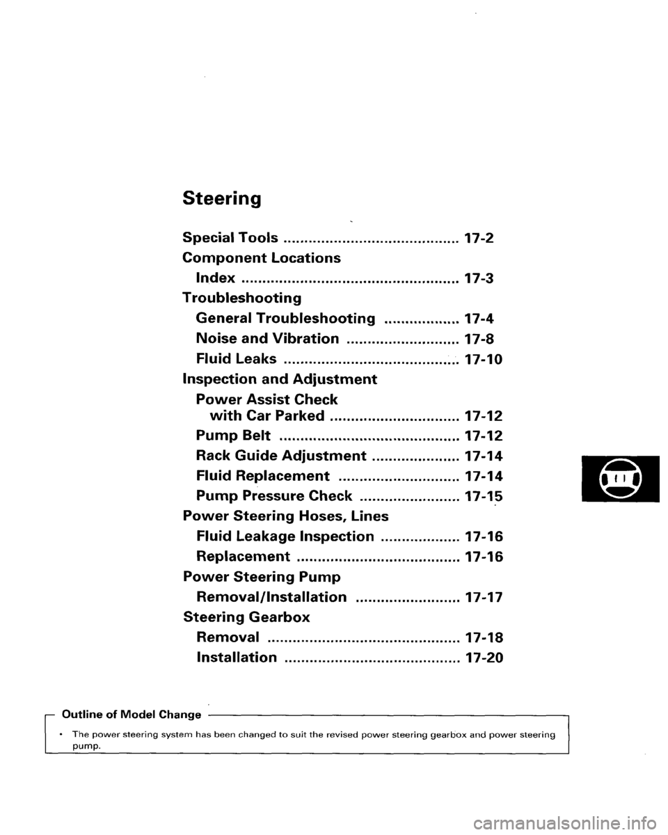 HONDA ACCORD 1996  Service Manual Supplement 