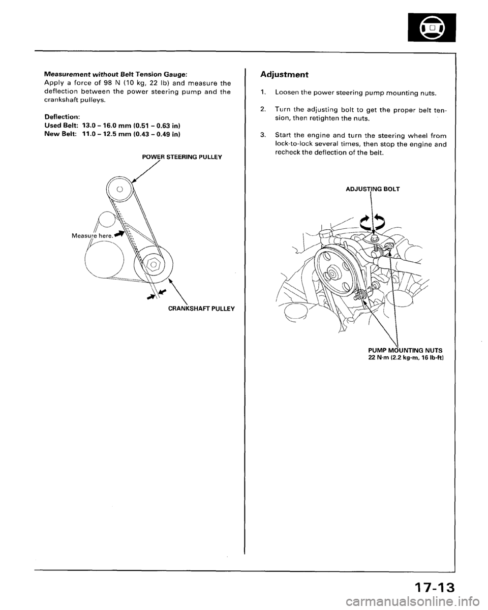HONDA ACCORD 1996  Service Manual Supplement 