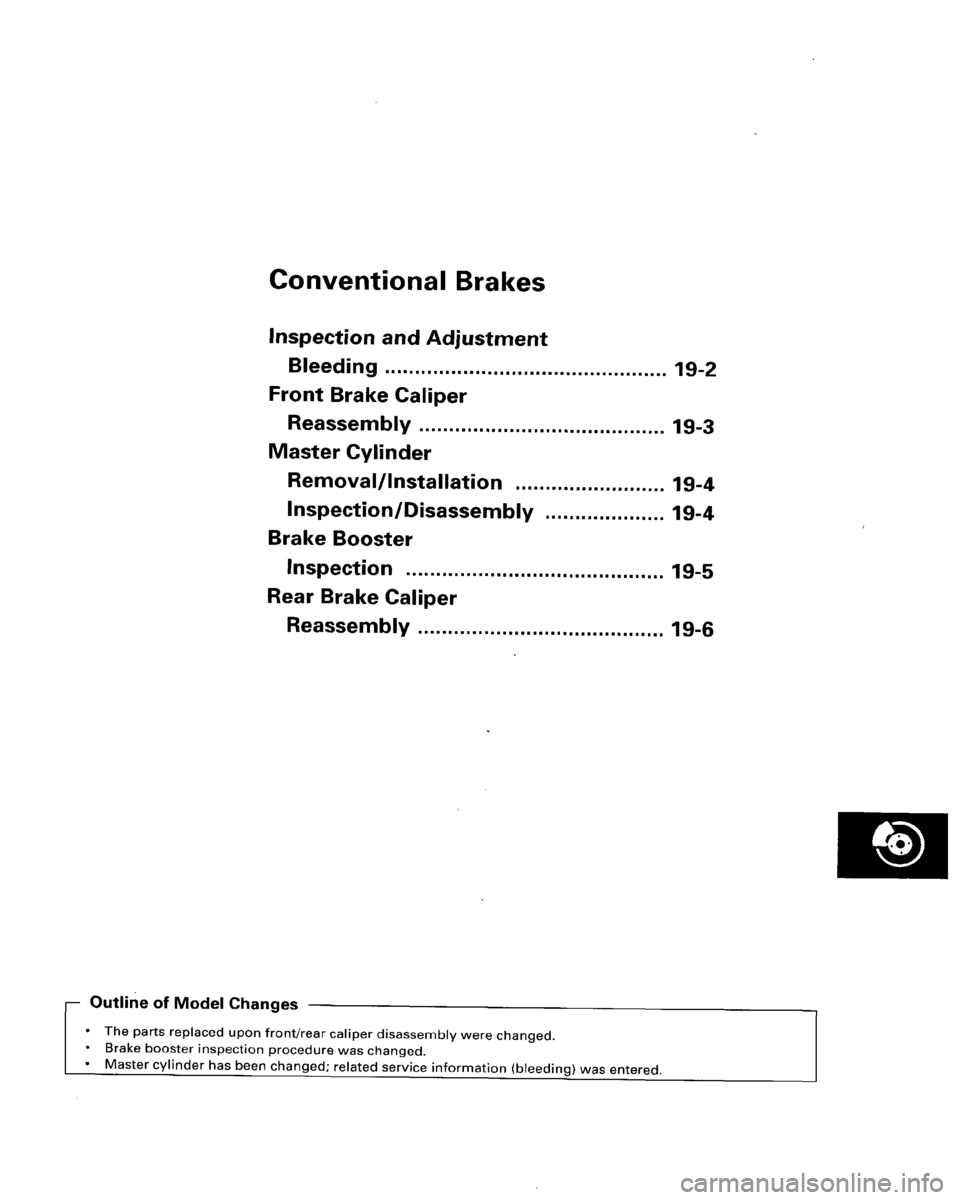 HONDA ACCORD 1996  Service Manual Supplement 
