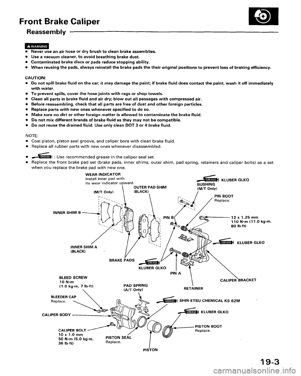 HONDA ACCORD 1996  Service Manual Supplement 
