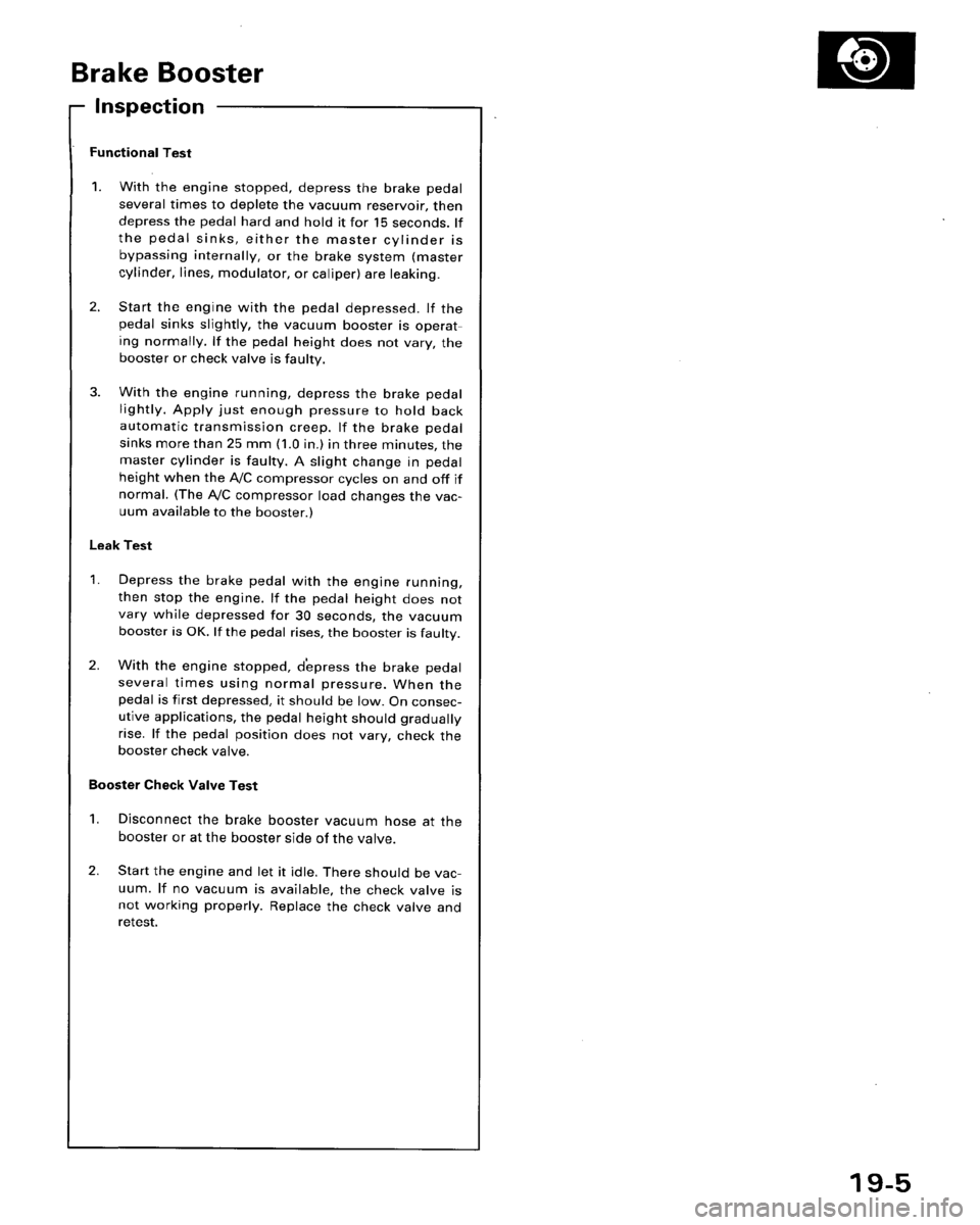 HONDA ACCORD 1996  Service Manual Supplement 