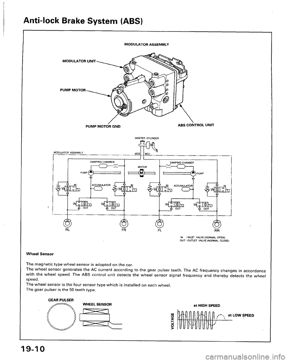 HONDA ACCORD 1996  Service Manual Supplement 