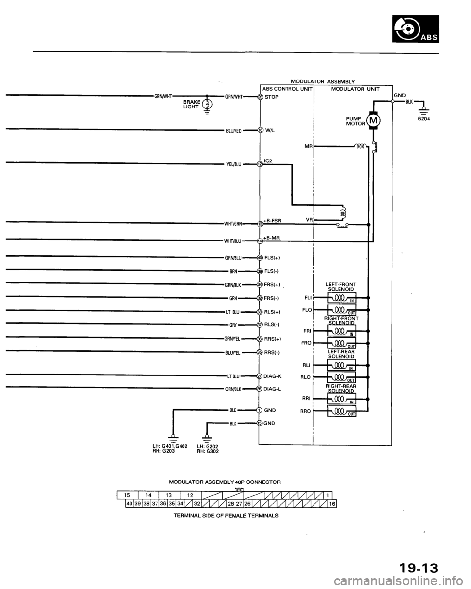 HONDA ACCORD 1996  Service Manual Supplement 