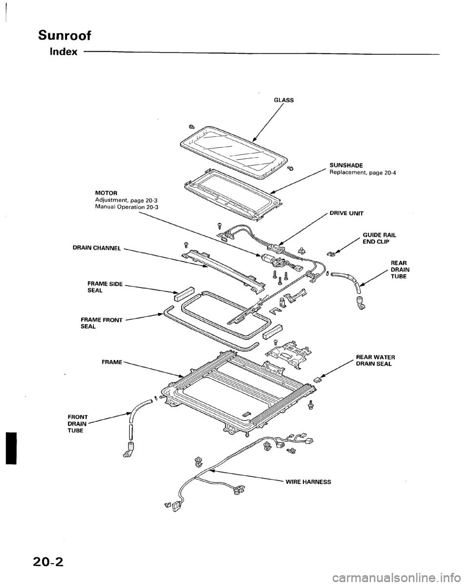 HONDA ACCORD 1996  Service Manual Supplement 