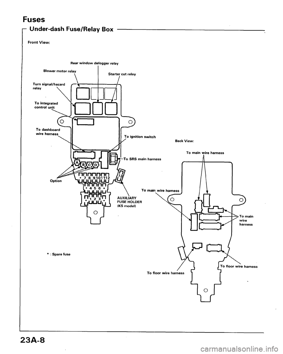HONDA ACCORD 1996  Service Manual Supplement 
