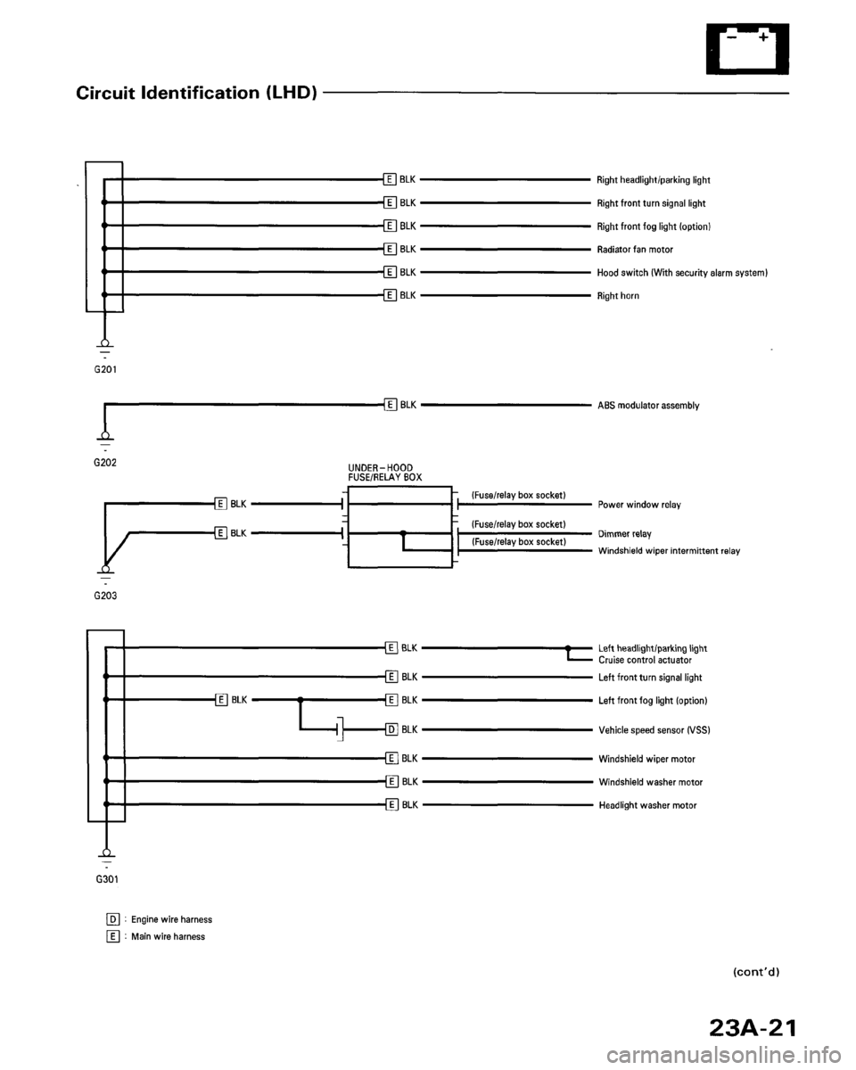 HONDA ACCORD 1996  Service Manual Supplement 