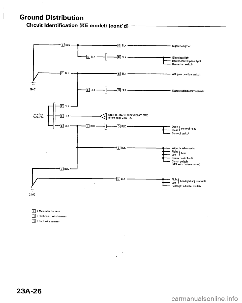 HONDA ACCORD 1996  Service Manual Supplement 