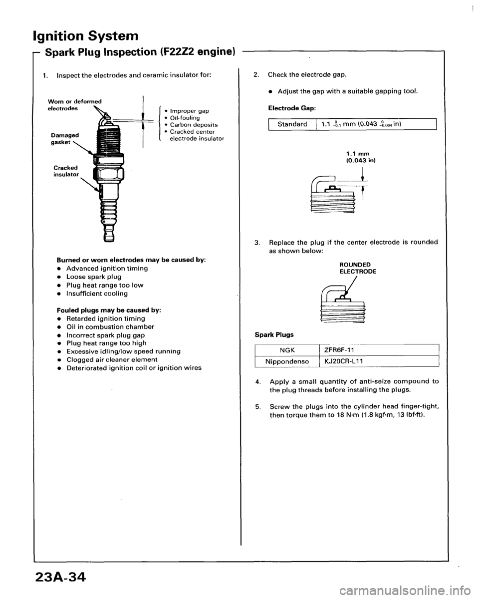 HONDA ACCORD 1996  Service Manual Supplement 