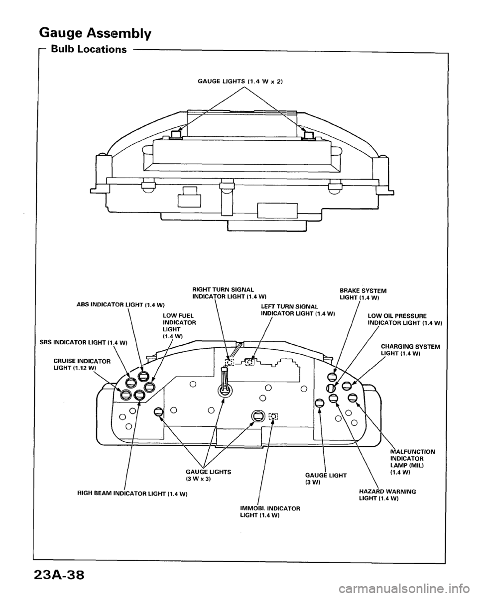 HONDA ACCORD 1996  Service Manual Supplement 