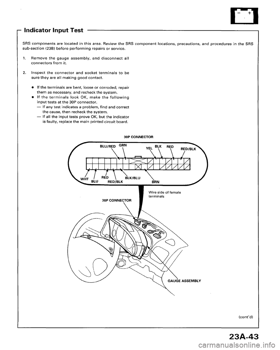 HONDA ACCORD 1996  Service Manual Supplement 