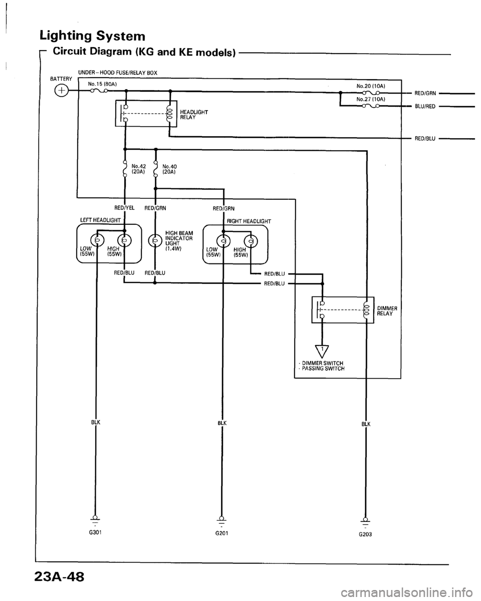 HONDA ACCORD 1996  Service Manual Supplement 