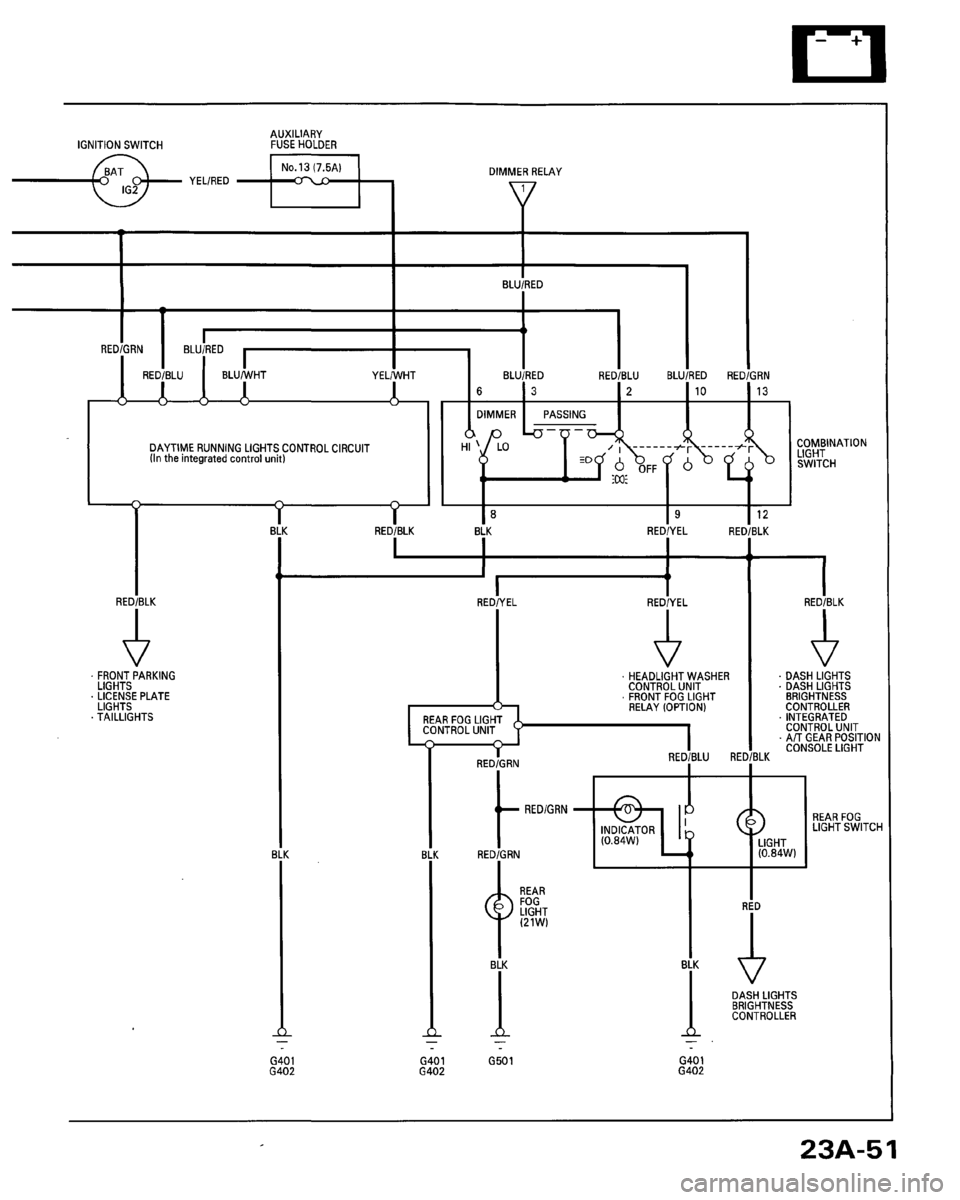 HONDA ACCORD 1996  Service Manual Supplement 