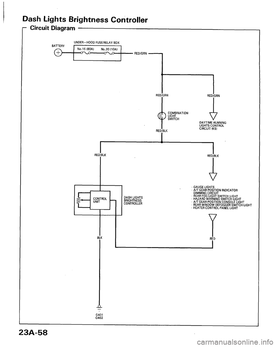 HONDA ACCORD 1996  Service Manual Supplement 